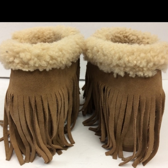 Wedges ugg fringe - Picture 2 of 4